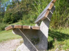 Wooden bench that is termite proof